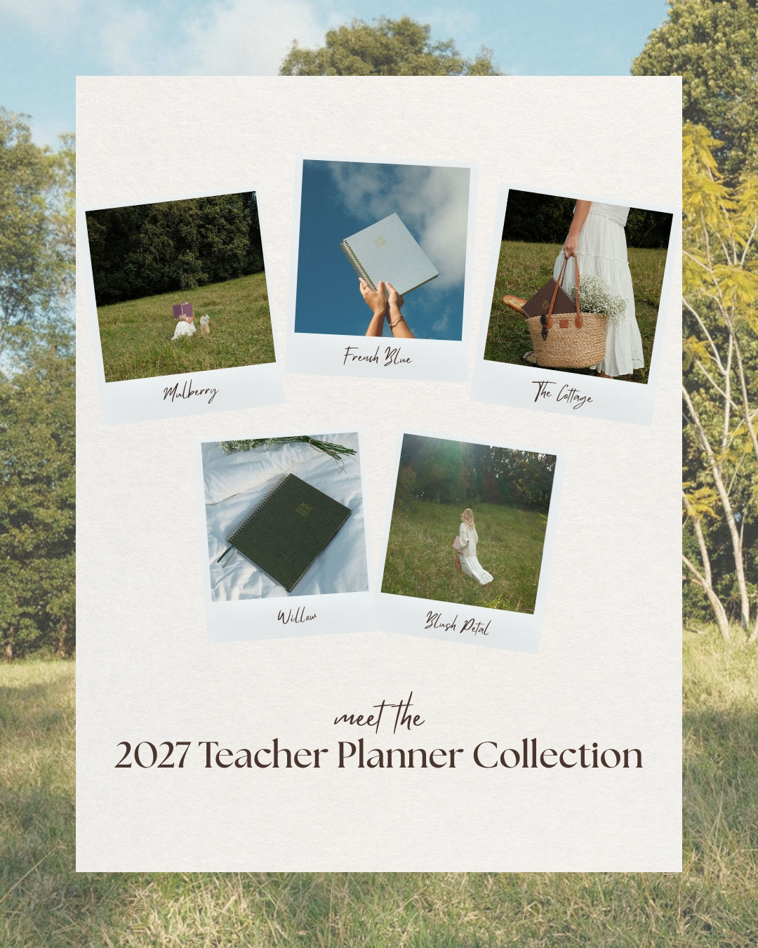 Meet the 2027 Teacher Planner Collection
