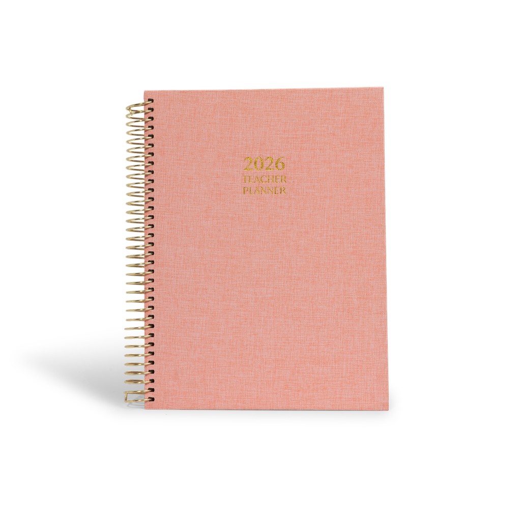 2026 Weekly Teacher Planner | Old Town Blush