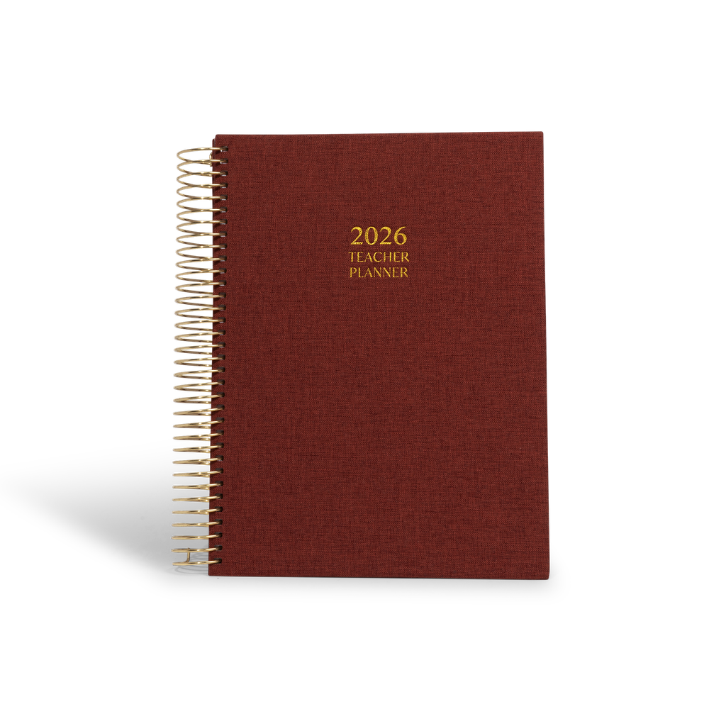 2026 Weekly Teacher Planner | Rosso