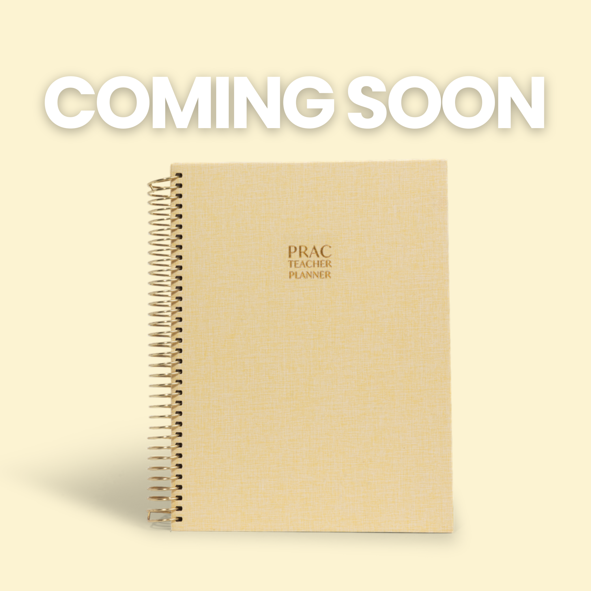 2026 Prac Teacher Planner | Lemon Buttercream