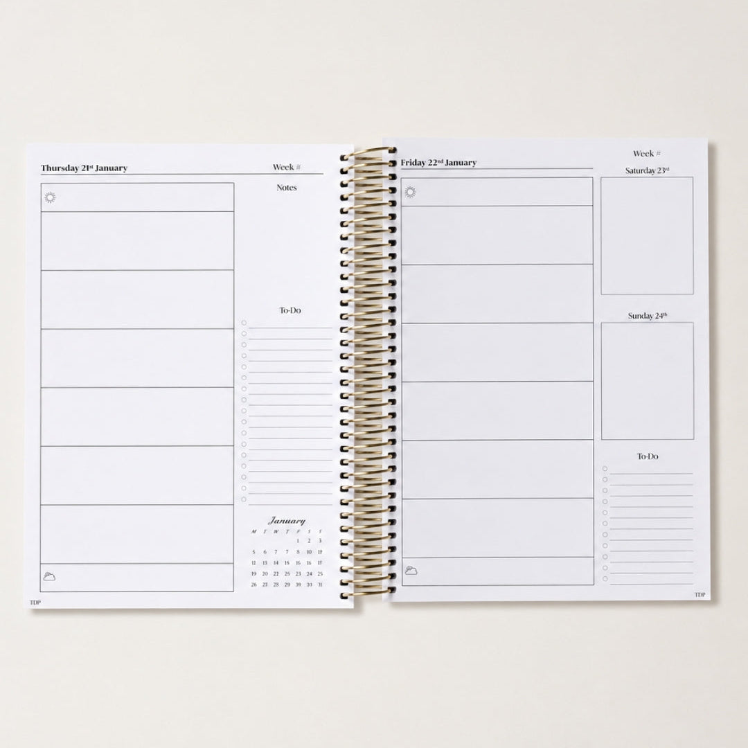 2027 Daily Teacher Planner | The Cottage