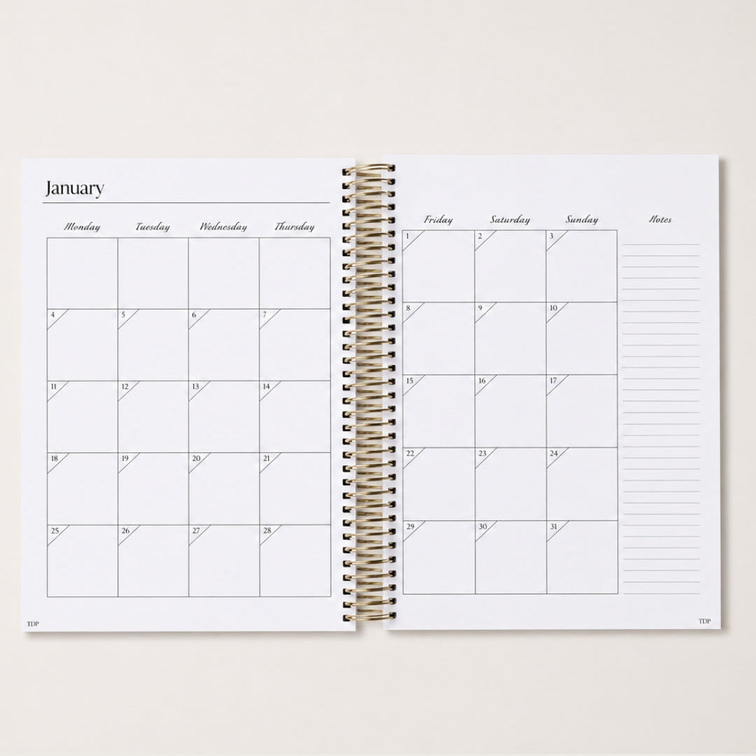 2027 Weekly Teacher Planner | Blush Petal