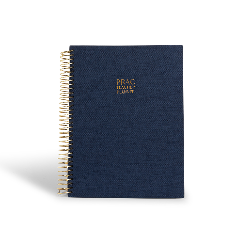 2026 Prac Teacher Planner | Navy Stripe