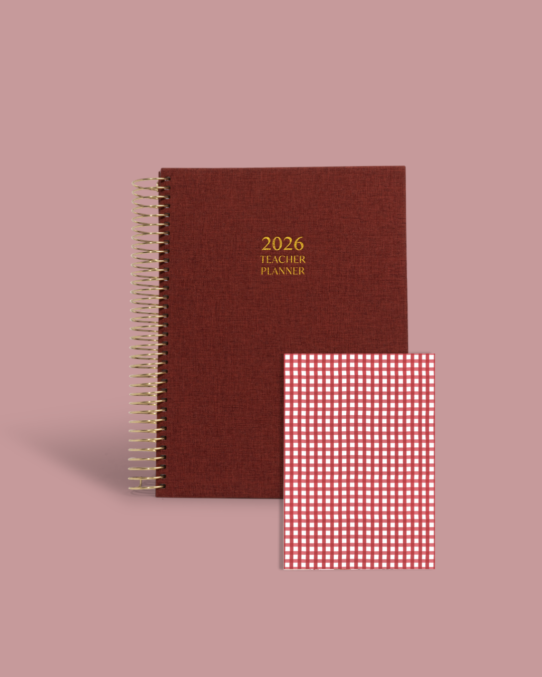 A5 Lined Notebook | Rosso