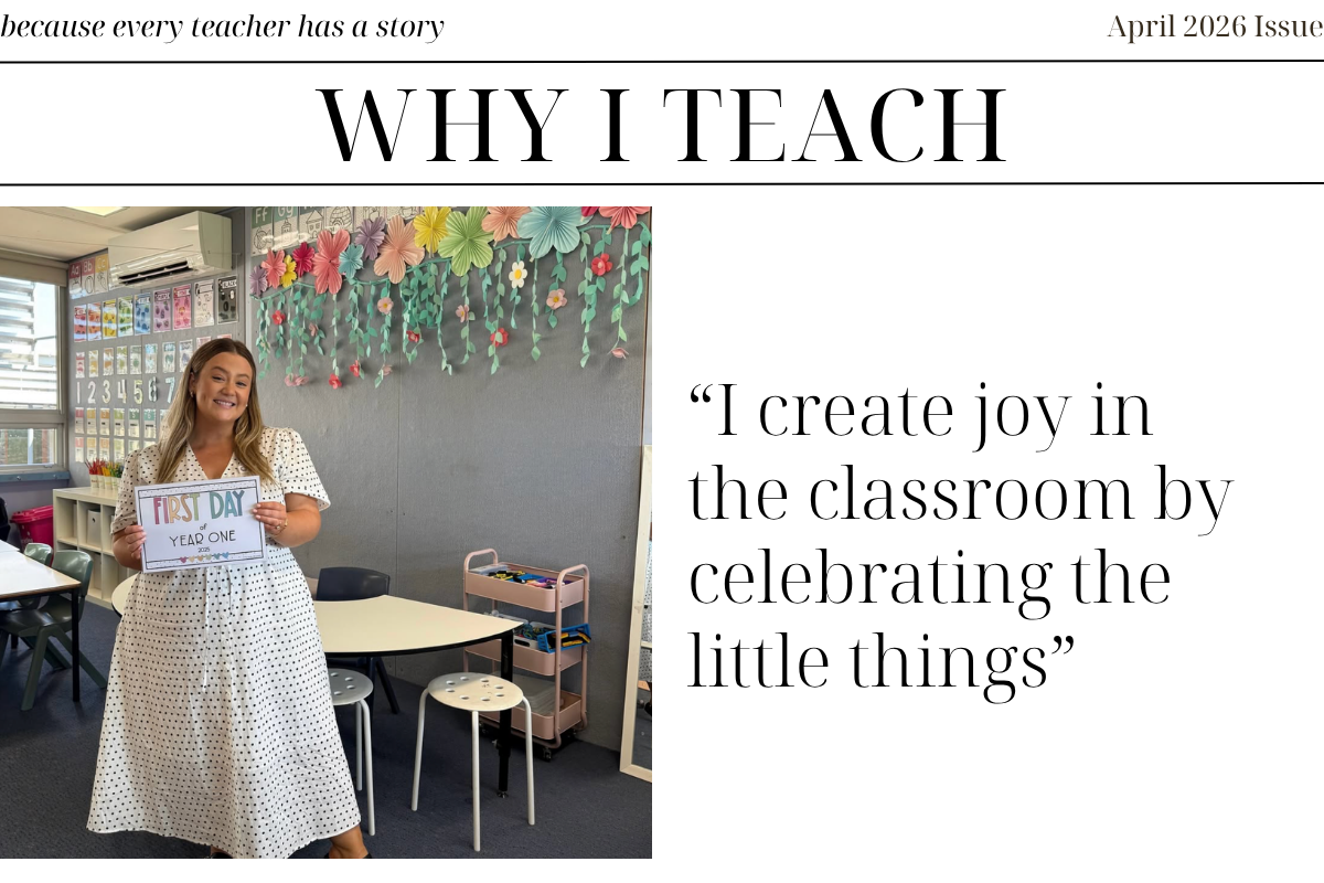Why I Teach - April 2026 Issue
