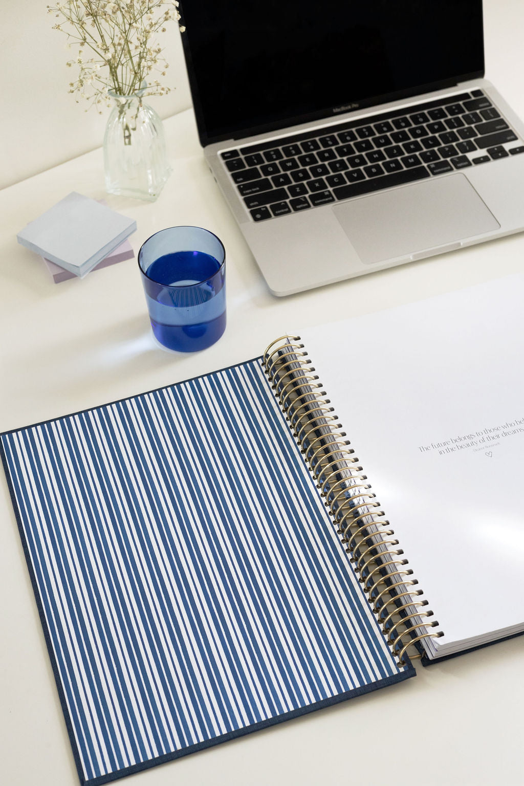 2026 Weekly Teacher Planner | Navy Stripe