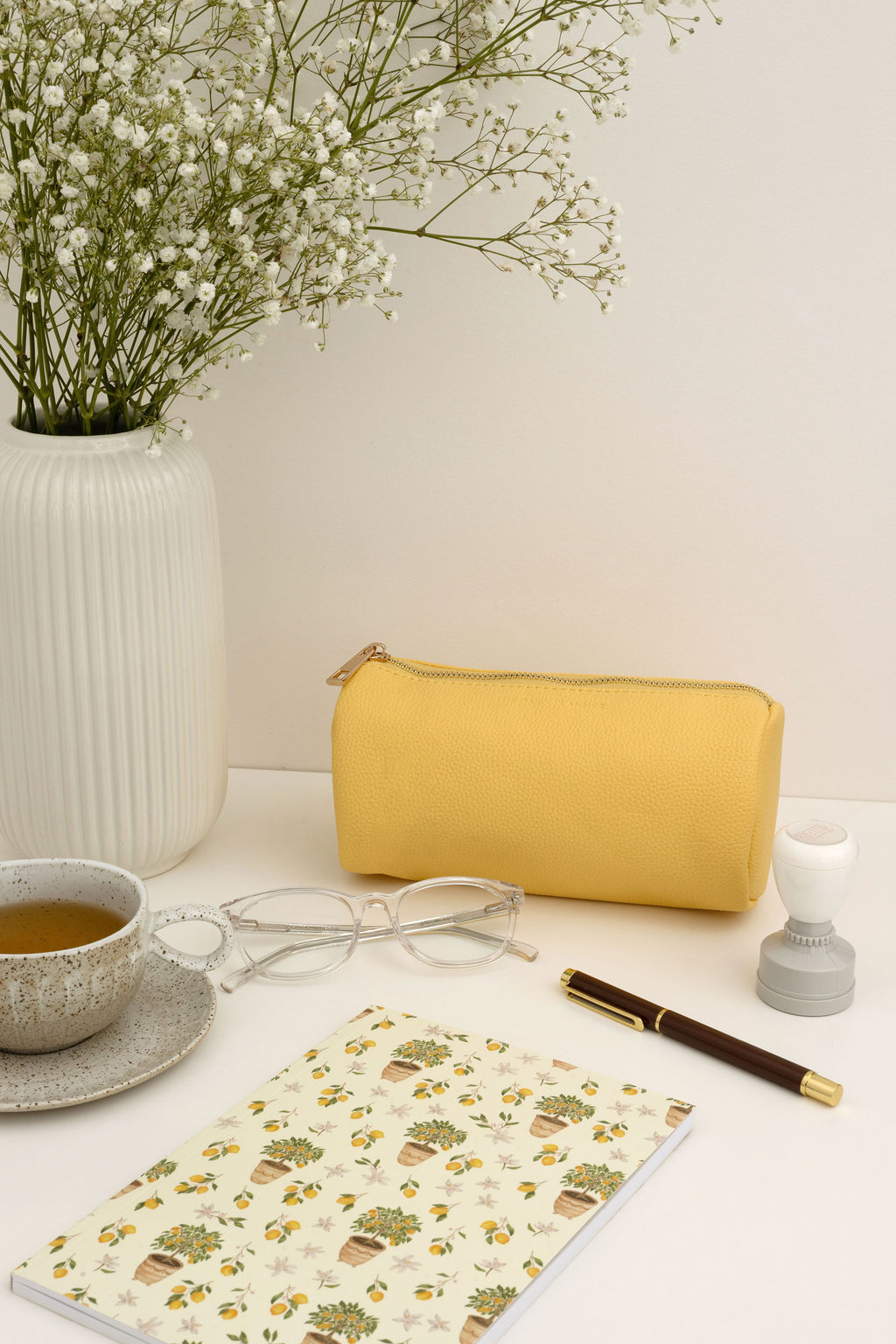 A5 Lined Notebook | Lemon Buttercream