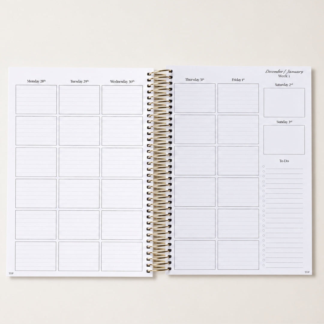 2027 Weekly Teacher Planner | Blush Petal