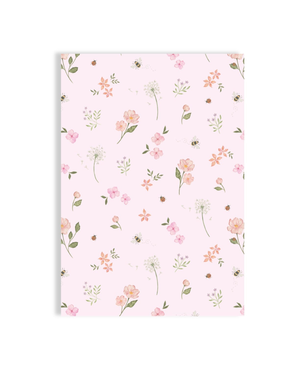 A5 Lined Notebook | Blush Petal