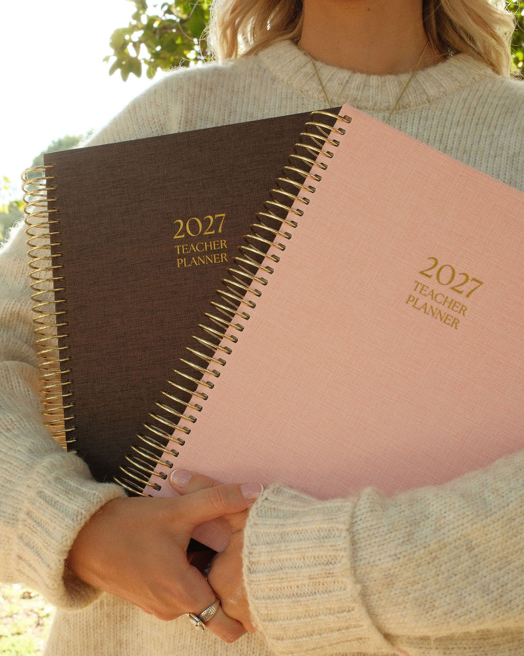 2027 Weekly Teacher Planner | Blush Petal